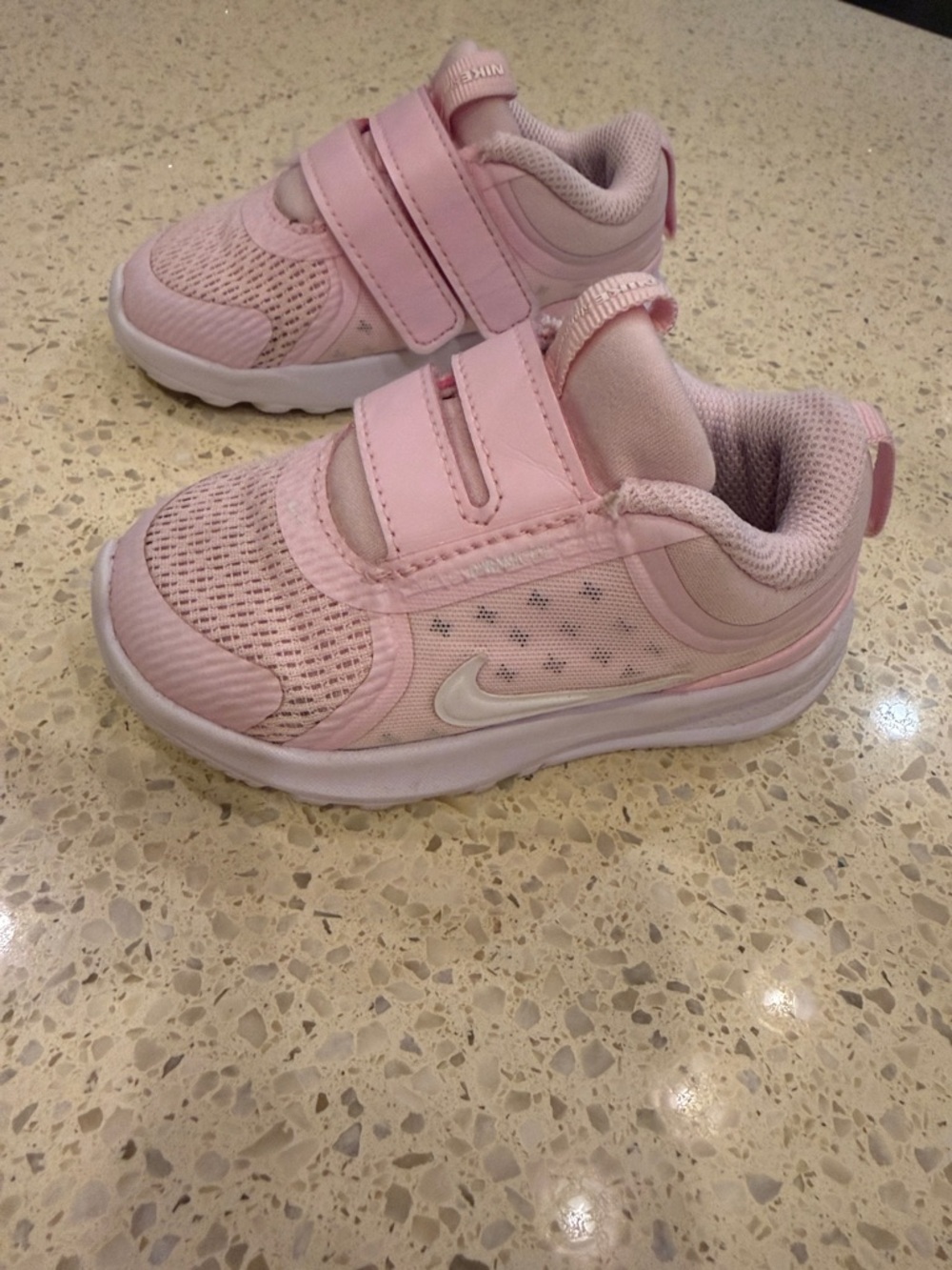 Nike Kids' Pink Velcro Athletic Shoes